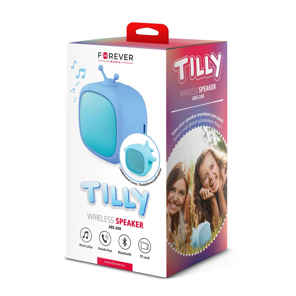 Forever Bluetooth speaker Tilly blue ABS-200