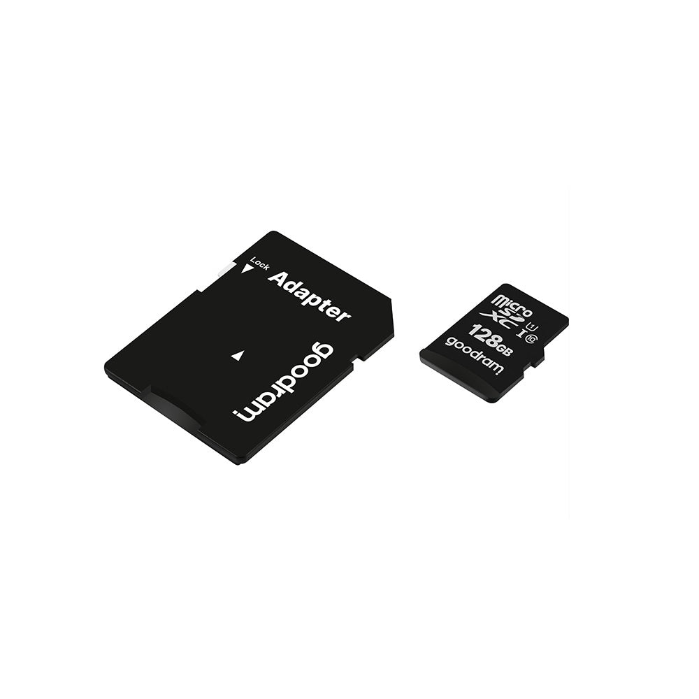 Carte mémoire GoodRam microSDXC 128GB Classe 10 UHS-I 100/10 MB/s + adaptateur