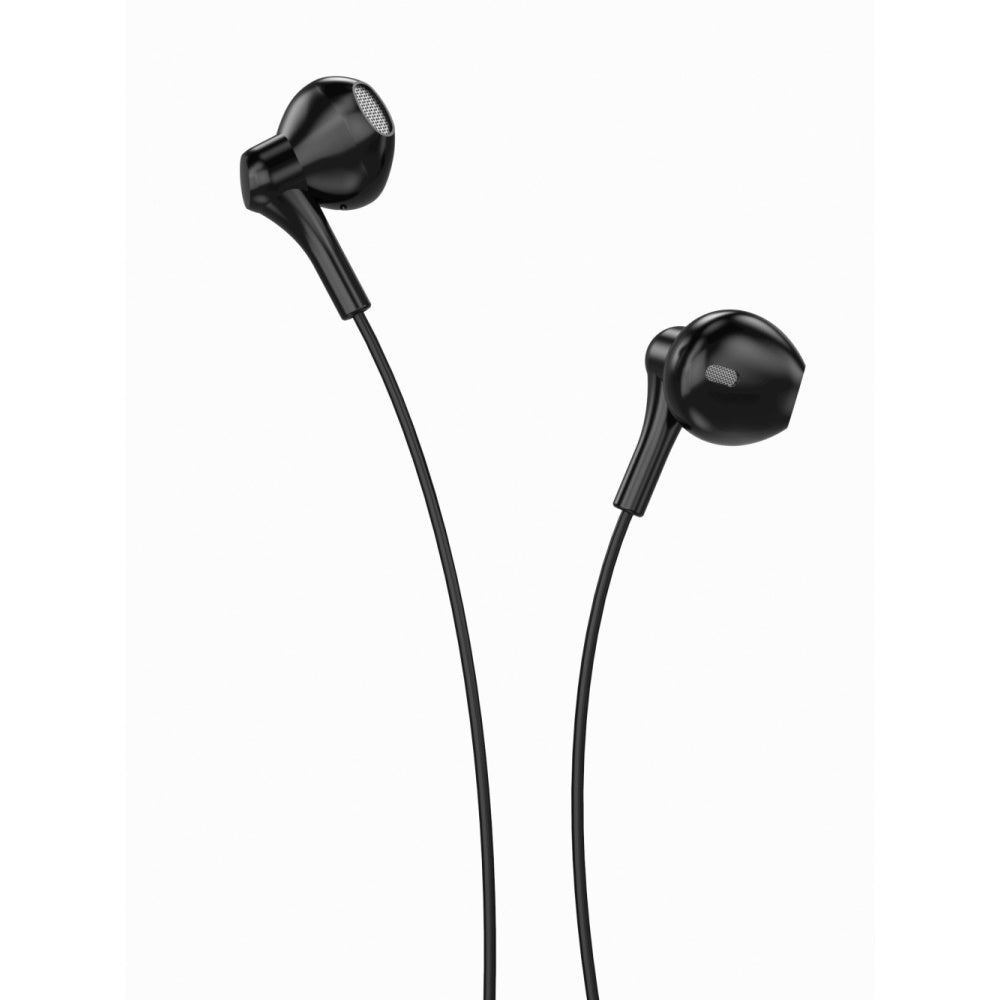 XO wired earphones EP39 jack 3,5mm black
