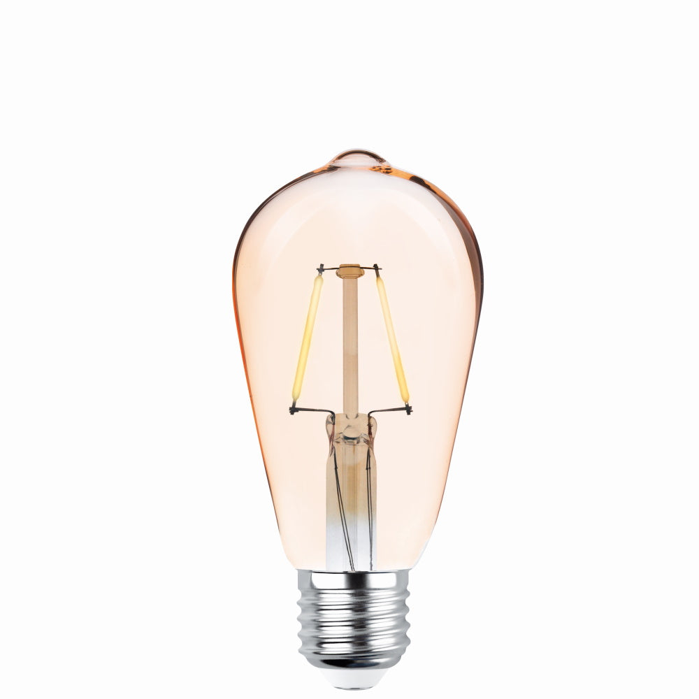 Ampoule LED Filament E27 ST64 4W 230V 2200K 400lm Forever Light