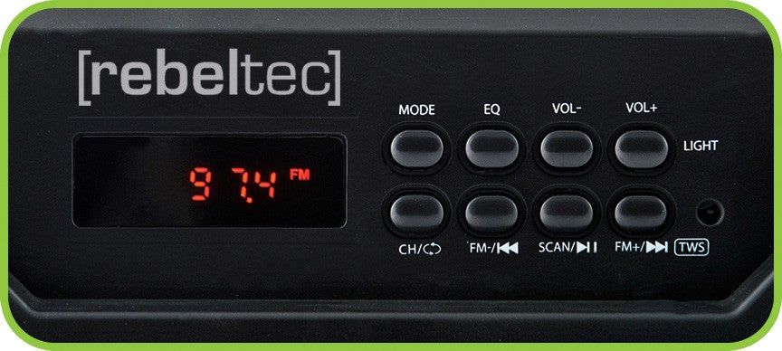 Rebeltec Bluetooth speaker SoundBOX 440 black
