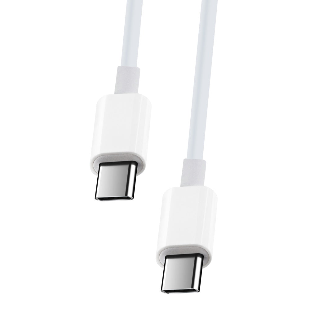 Maxlife MXUC-05 cable USB-C - USB-C 1,0 m 60W white