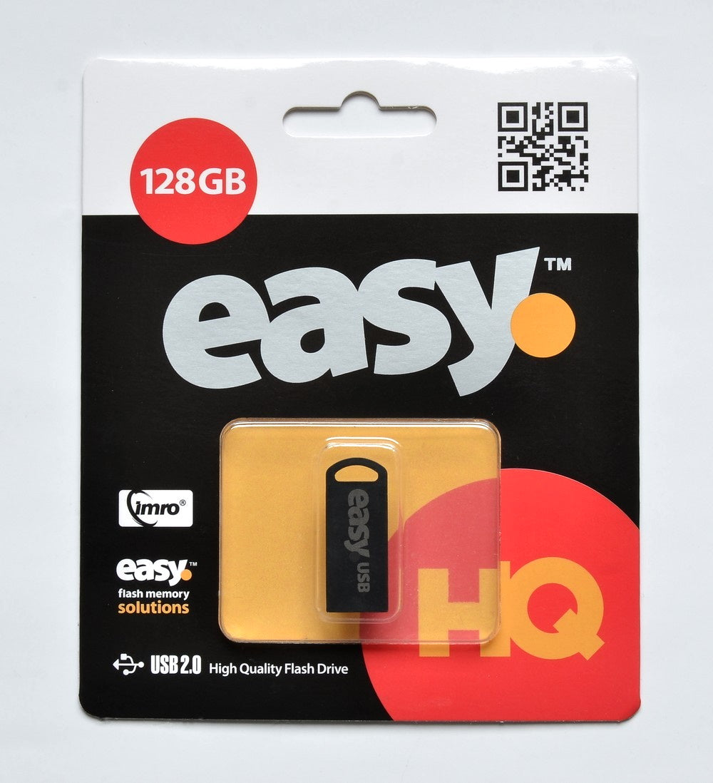 Clé USB Imro Easy 128GB USB 2.0 Noir