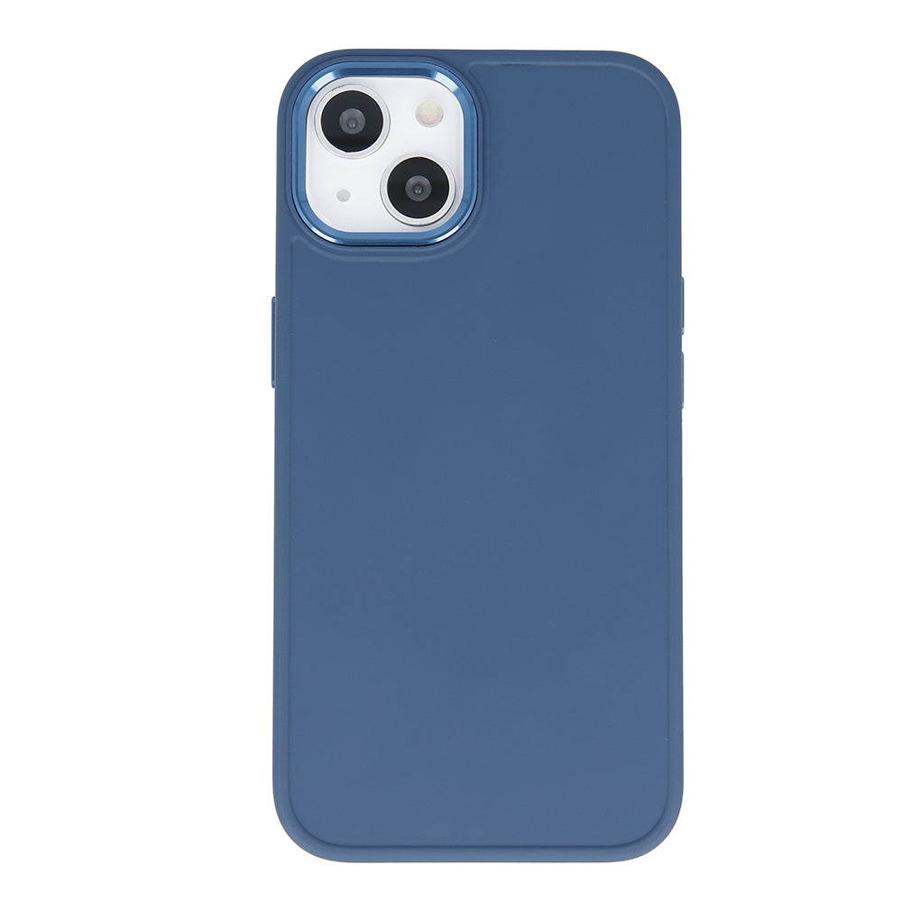 Satin case for iPhone 15 Pro Max 6,7" dark blue