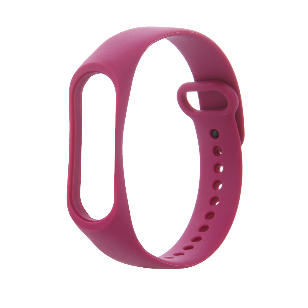 Silicone band for Xiaomi Mi Band 3 / 4 raspberry