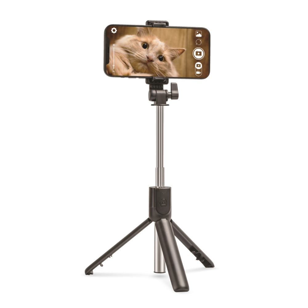 Support Selfie Stick Bluetooth avec Trépied SBST-02 Noir
