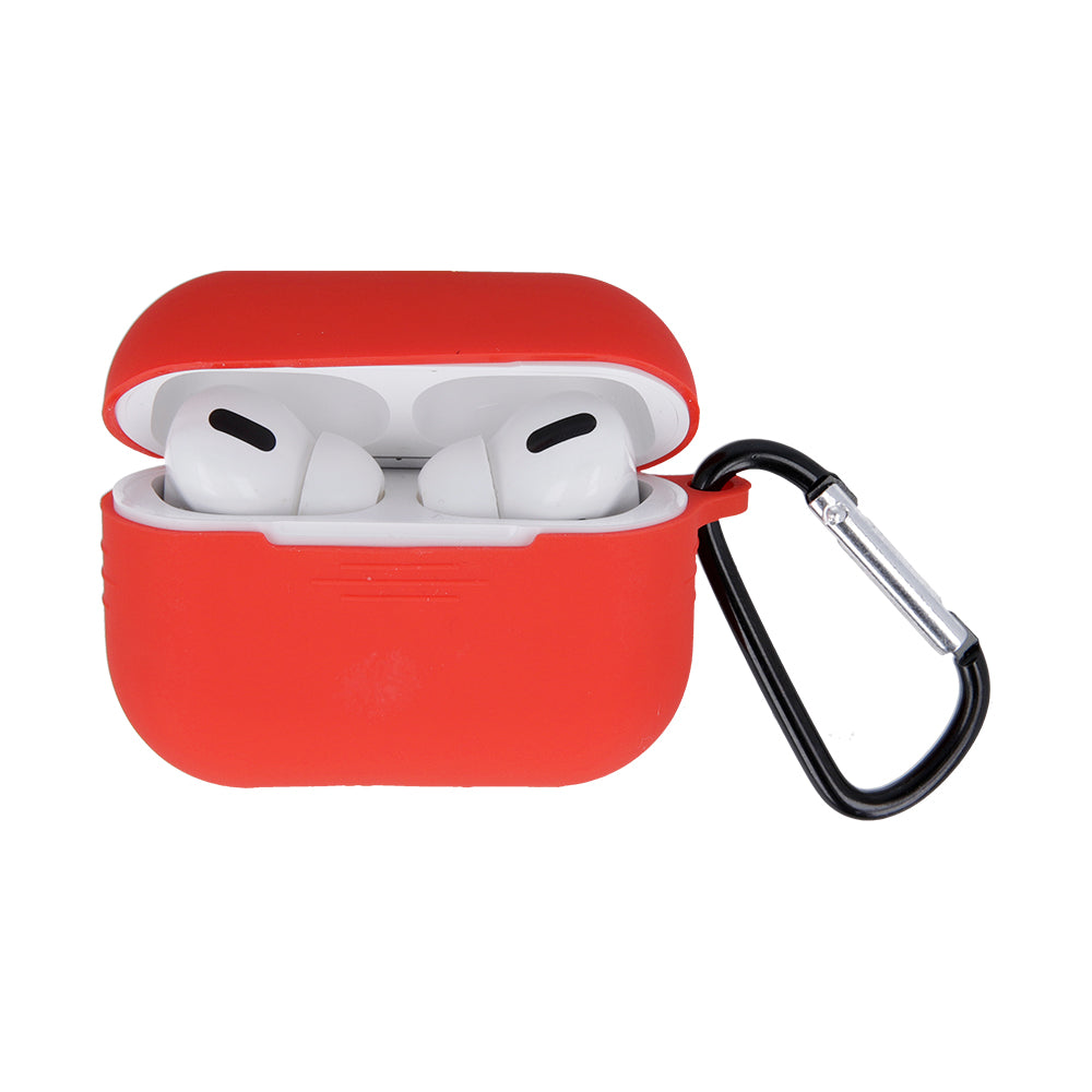 Case for Airpods 4 / Airpods 4 ANC red with hook