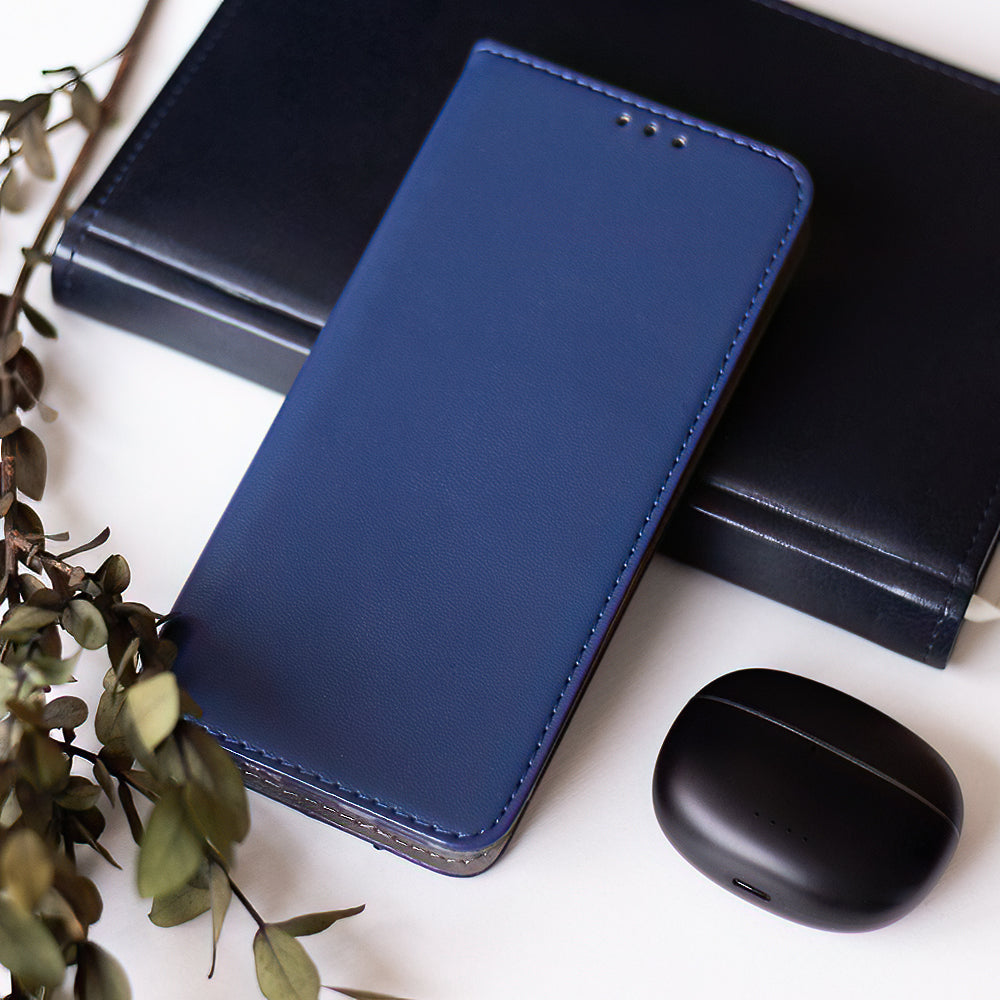 Smart Magnetic case for Realme 14 5G / 14T 5G navy blue