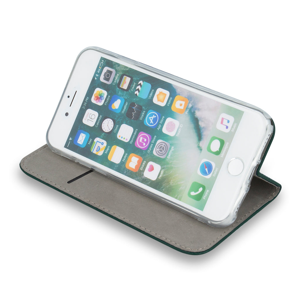 Smart Magnetic case for Oppo A40 4G (Global) / A40M 4G (Global) / A60 5G (Global) dark green