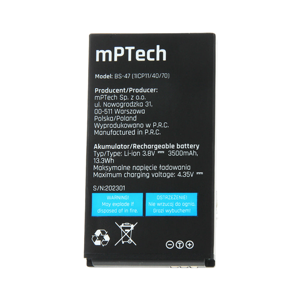 Battery for Hammer Boost / Power 3500mAh