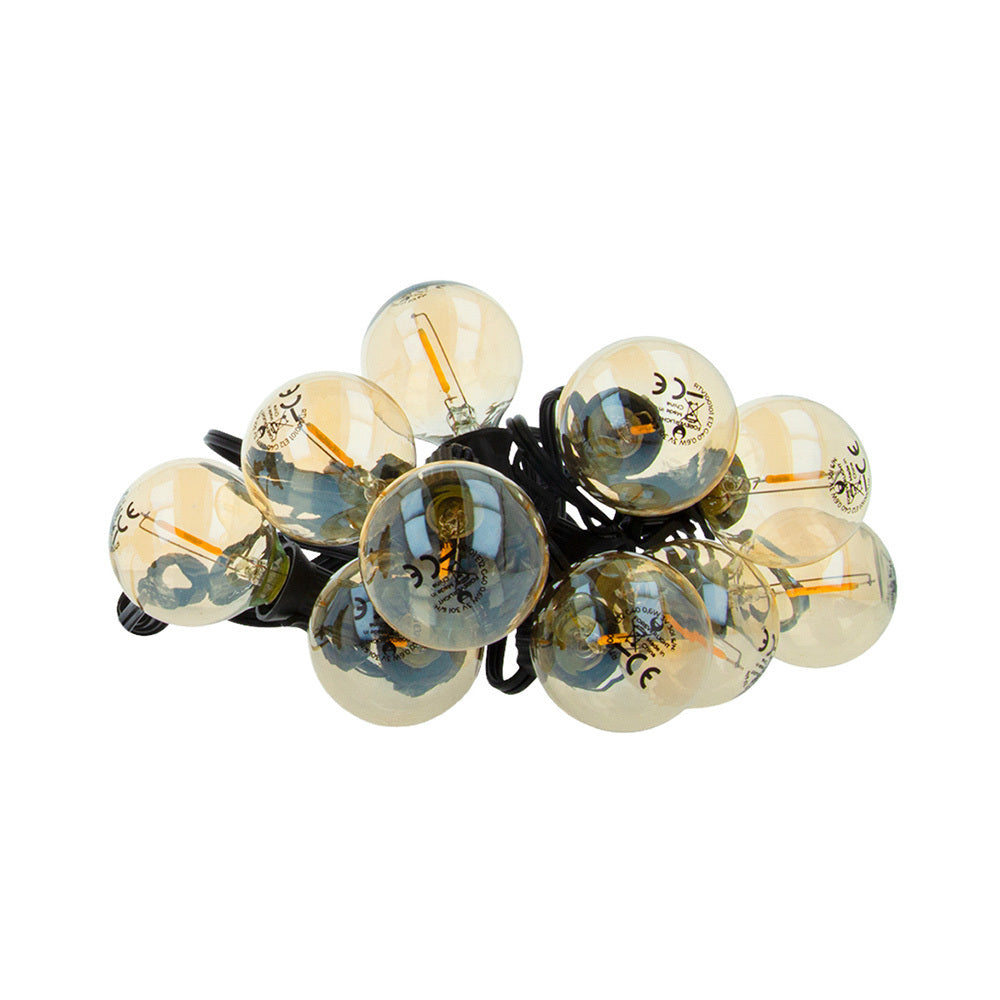 Forever Light LED Bulb E12 G40 0.5W 3V 24lm FL-2B gold 6pcs