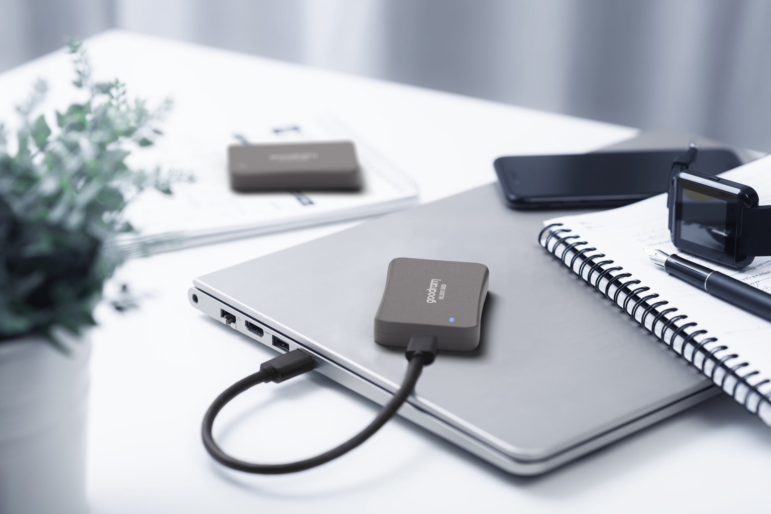 Goodram SSD disc 512GB HL200 USB Type-C + A