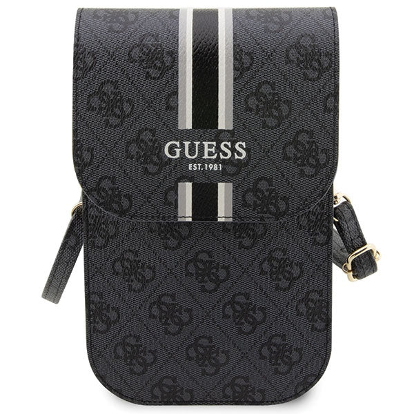 Guess bag GUWBP4RPSK black Wallet 4G Stripes
