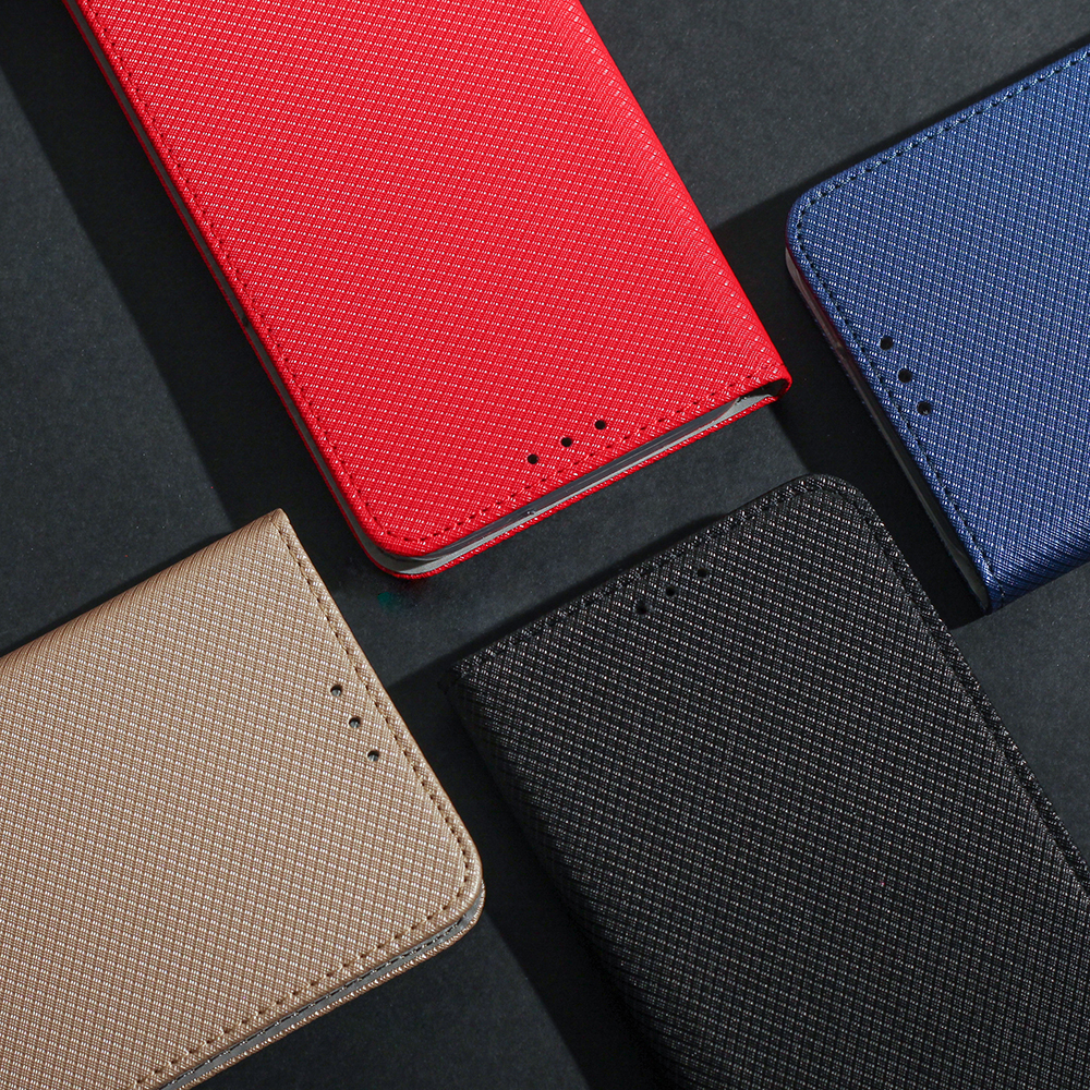 Smart Magnet case for Honor 600 Lite navy blue