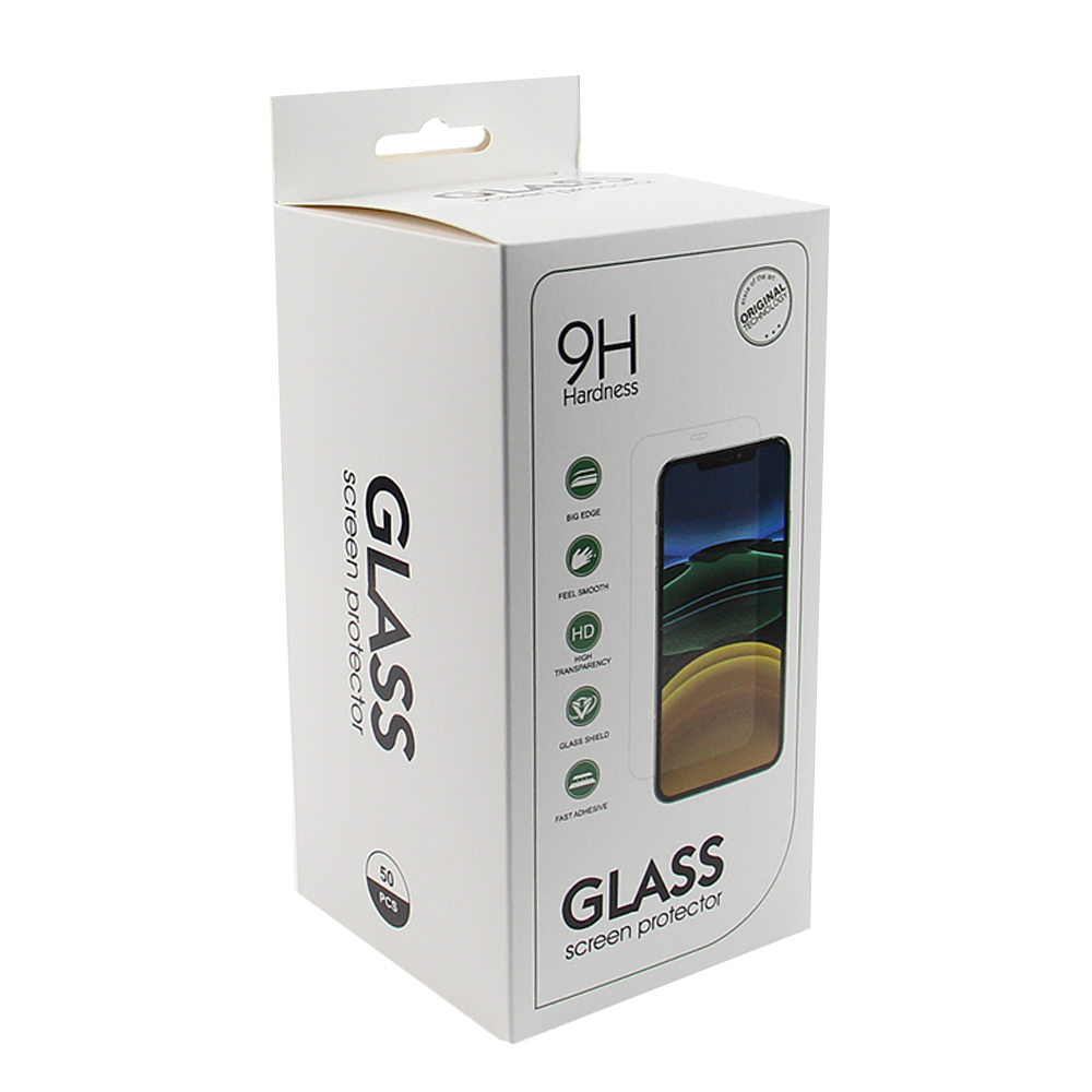 Verre trempé 2,5D pour iPhone 16/17 Pro Max — 9H (pack 50)