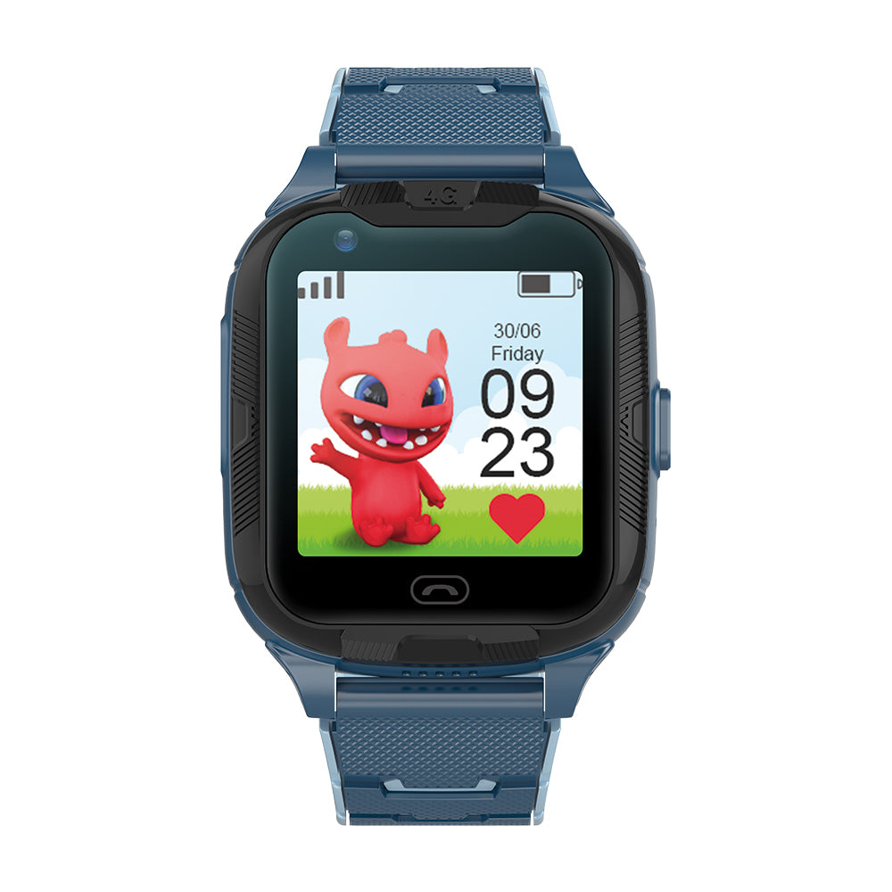 Montre connectée Maxlife 4G MXKW-350 bleu GPS WiFi