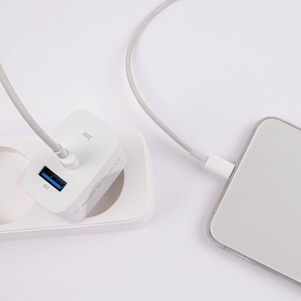 Chargeur mural Forever TC-07 30W USB-C + USB