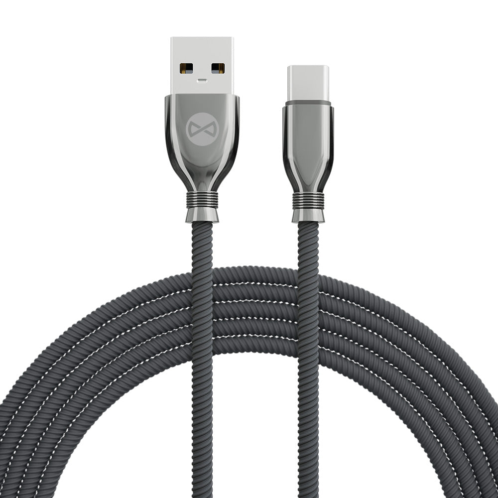 Câble USB-C Forever Tornado 1m 3A noir