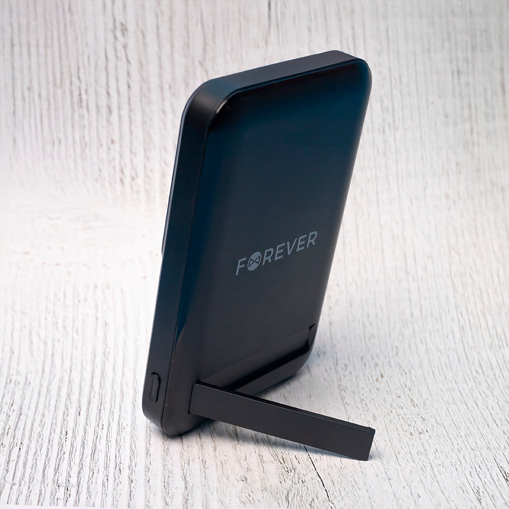 Chargeur sans fil Forever MATB-100 PD QC 22.5W 10000 mAh magnétique noir