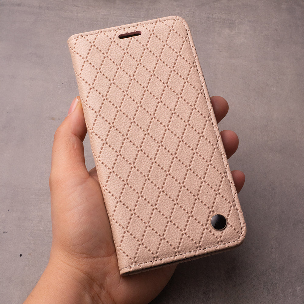Smart Caro case for Motorola Moto E13 beige