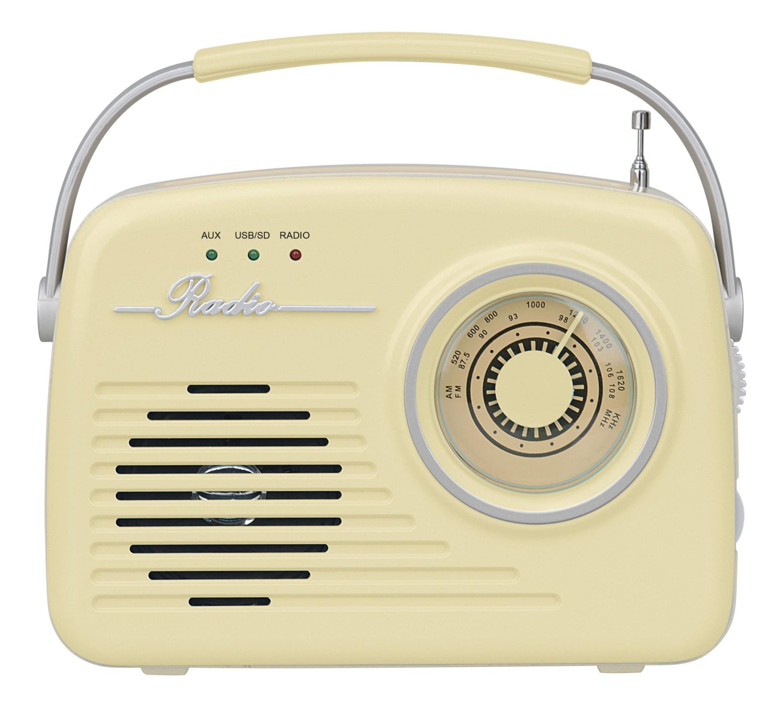 Enceinte Bluetooth Setty Retro P350 beige — Radio FM