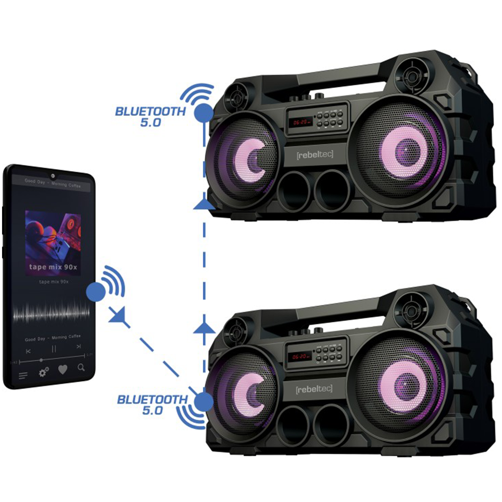 Rebeltec Bluetooth speaker SoundBOX 465