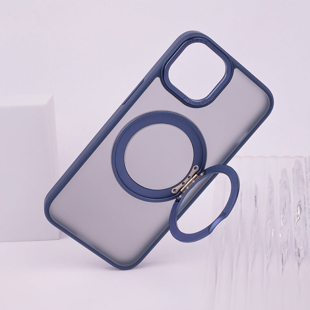 Coque Mag Ring pour iPhone 14 Pro — Bleu marine