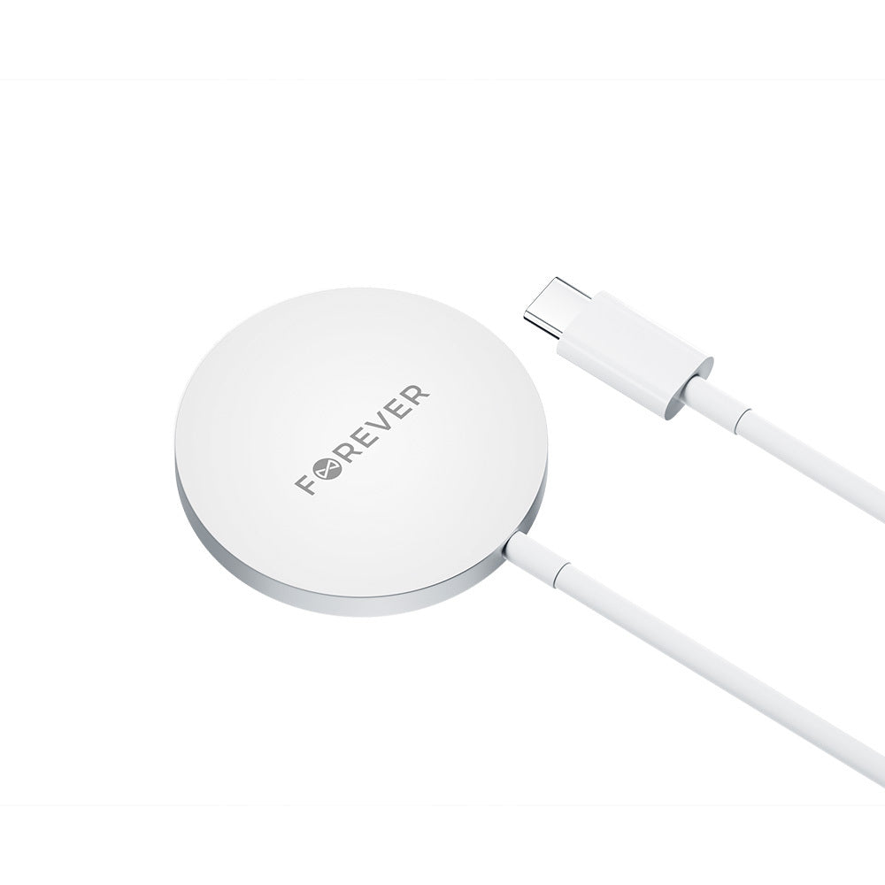 Chargeur sans fil magnétique Forever MAWC-100 15W gris — MagSafe