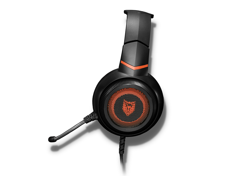 Casque audio Liocat HP 785C noir — micro intégré filaire