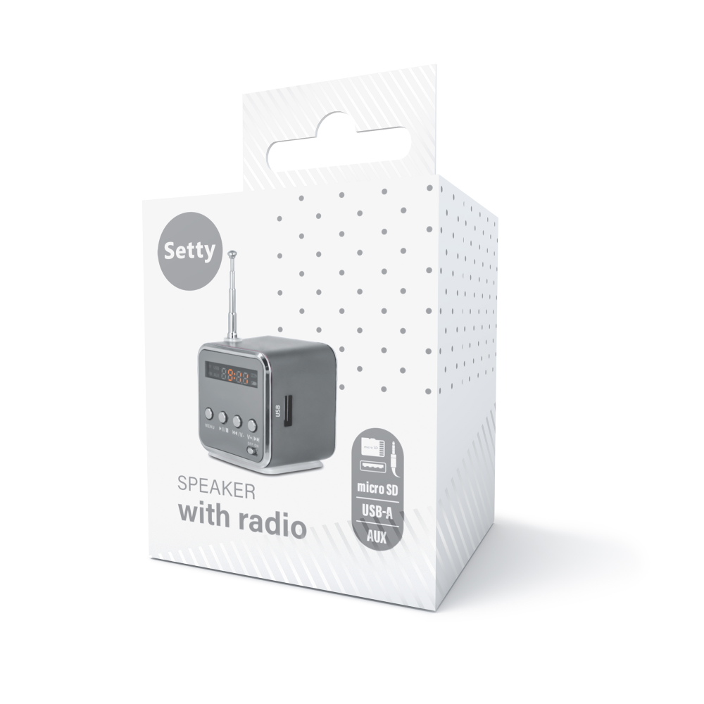 Setty speaker MF-100 silver