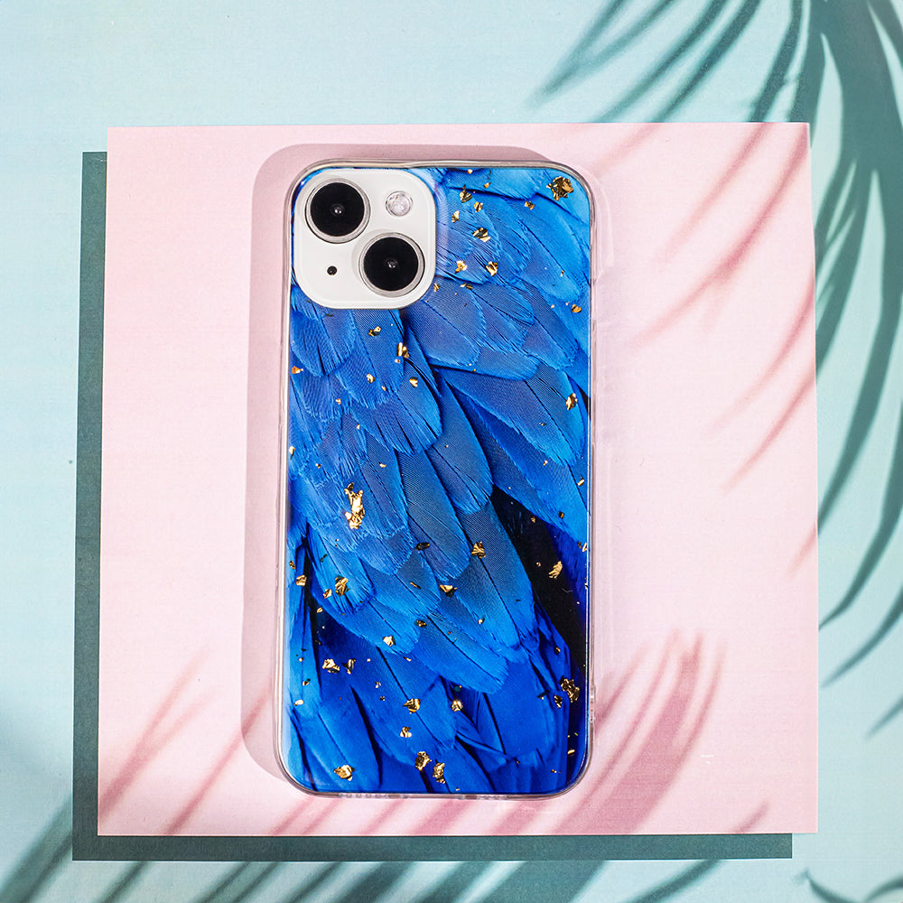 Gold Glam case for Samsung Galaxy A25 5G (global) blue