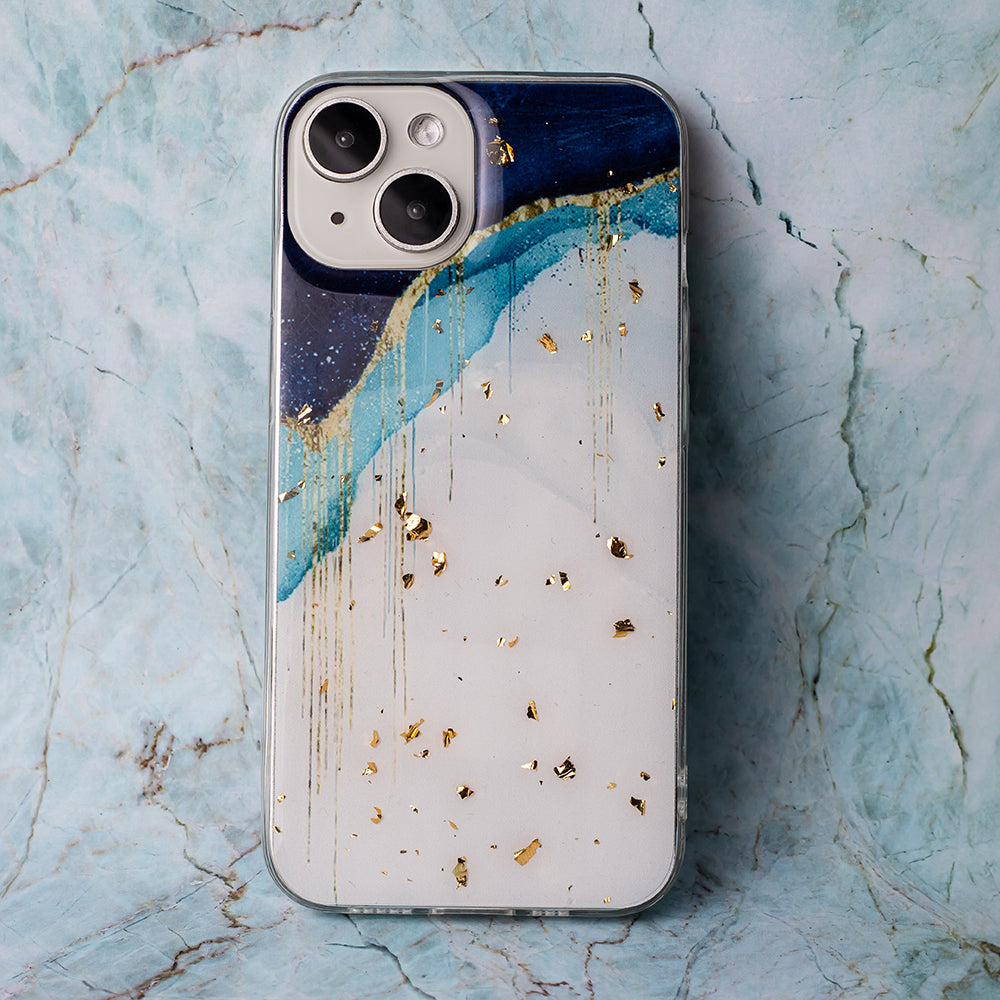 Gold Glam case for iPhone 13 Pro 6,1" iceberg