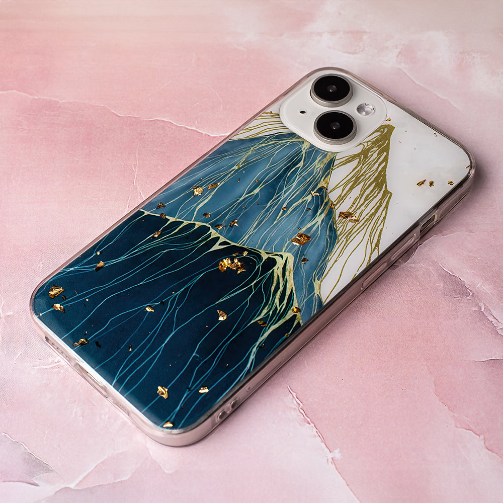 Gold Glam case for iPhone 12 / 12 Pro 6,1" mountain
