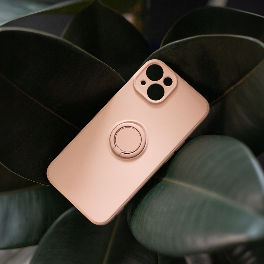 Finger Grip case for iPhone 15 Pro 6,1" pink