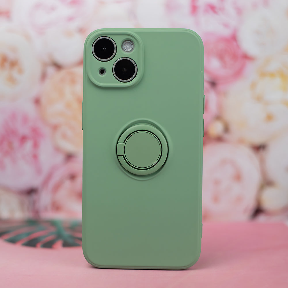 Finger Grip case for iPhone 14 6,1" mint