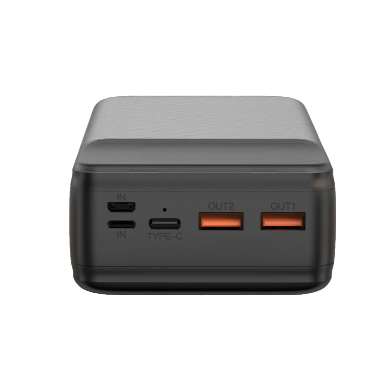 Chargeur XO PR201 banque d'énergie 65W 30000mAh noir