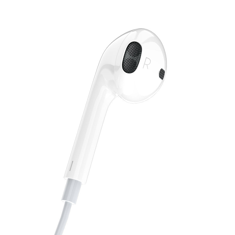 BWOO wired earphones HF175 USB-C digital interface white
