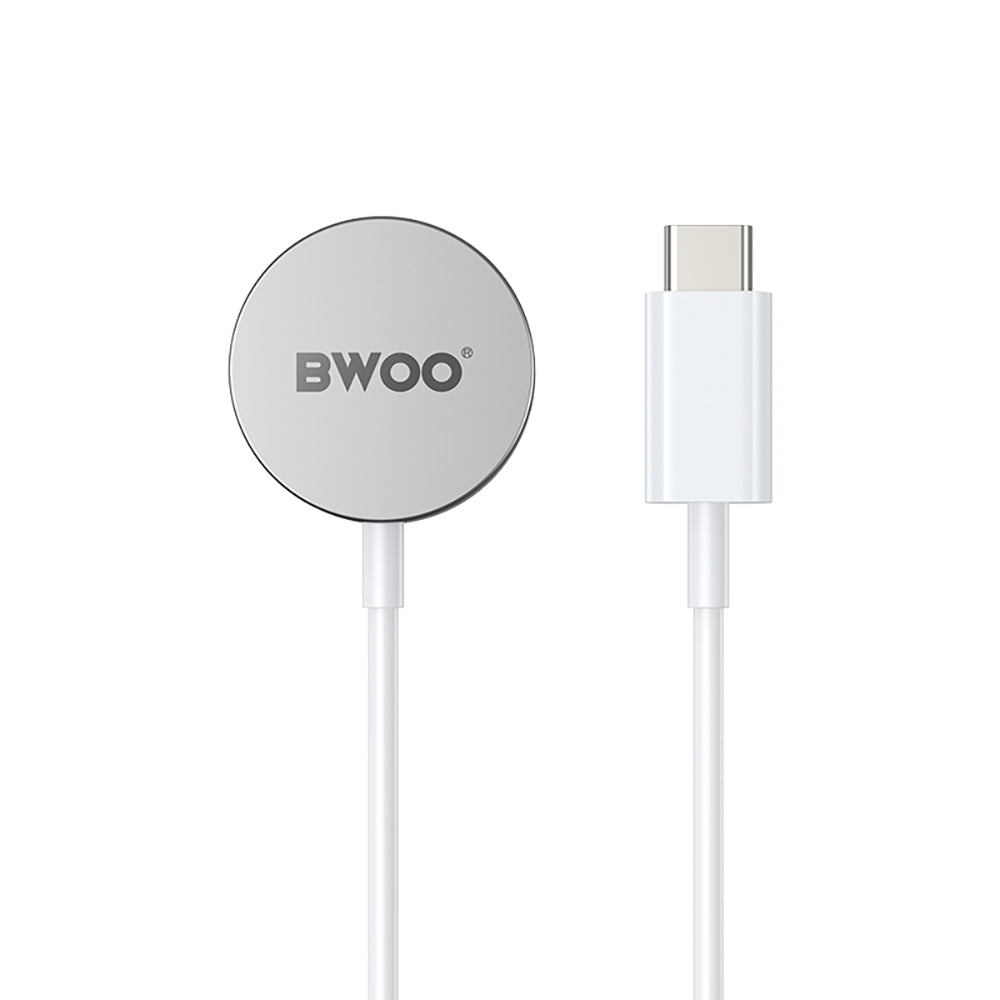 BWOO WL-18 PD 5W magnetic wireless charger magnetic white