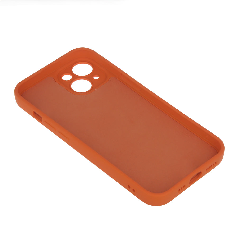 Silicon case for Xiaomi Redmi 13c 5G orange