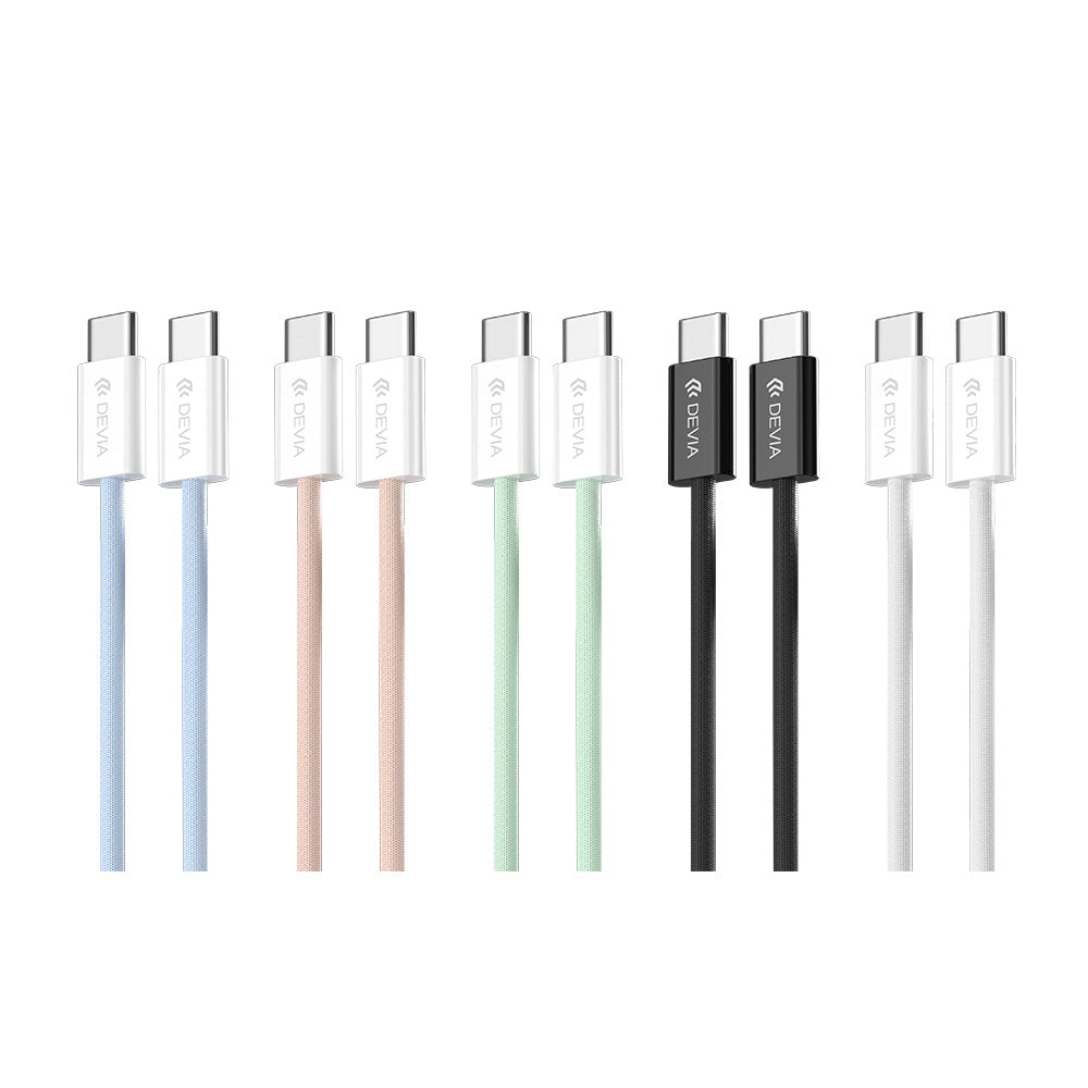 Devia cable Smart EC325 PD USB-C - USB-C 1,0 m 60W 3A blue