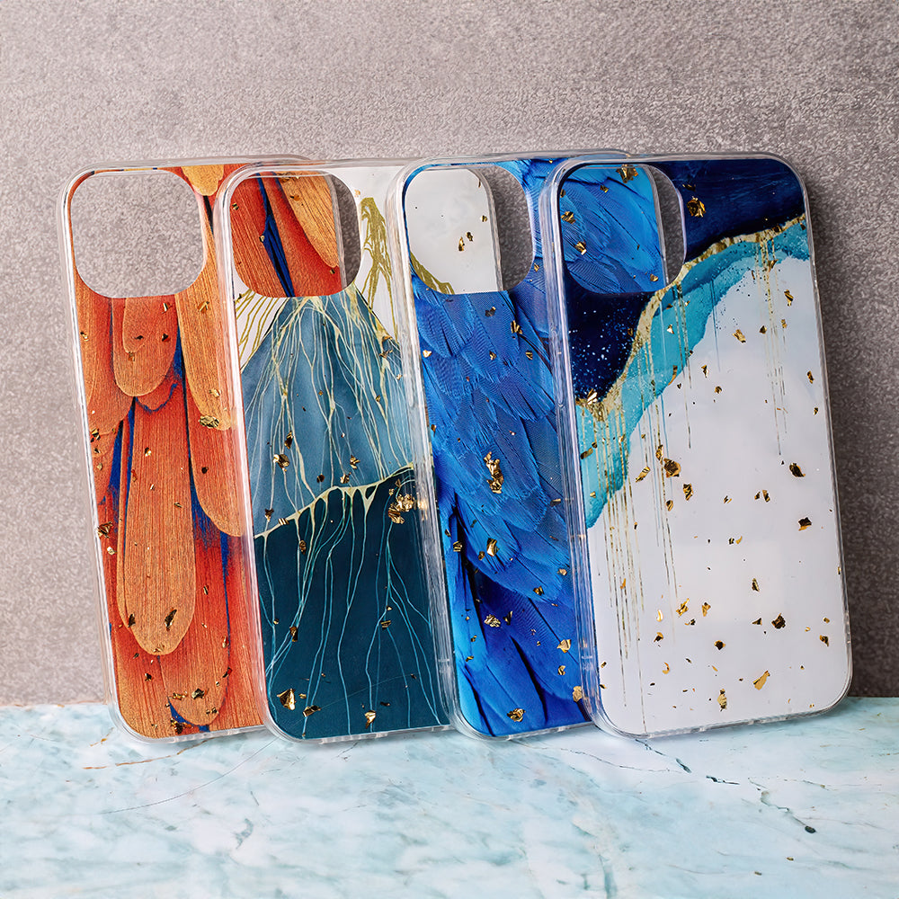 Gold Glam case for Samsung Galaxy A14 4G / A14 5G iceberg