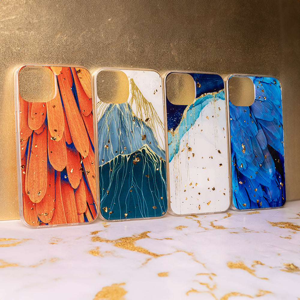 Gold Glam case for Samsung Galaxy A14 4G / A14 5G iceberg