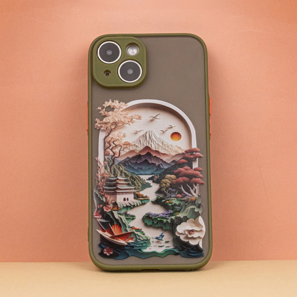 Ultra Trendy case for Samsung Galaxy A34 5G Travel green
