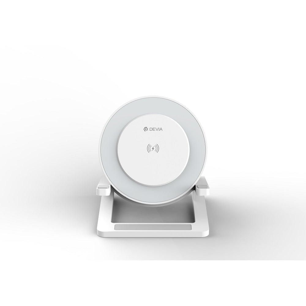 Enceinte Bluetooth Devia IM-3 — Chargeur 15W et Lampe