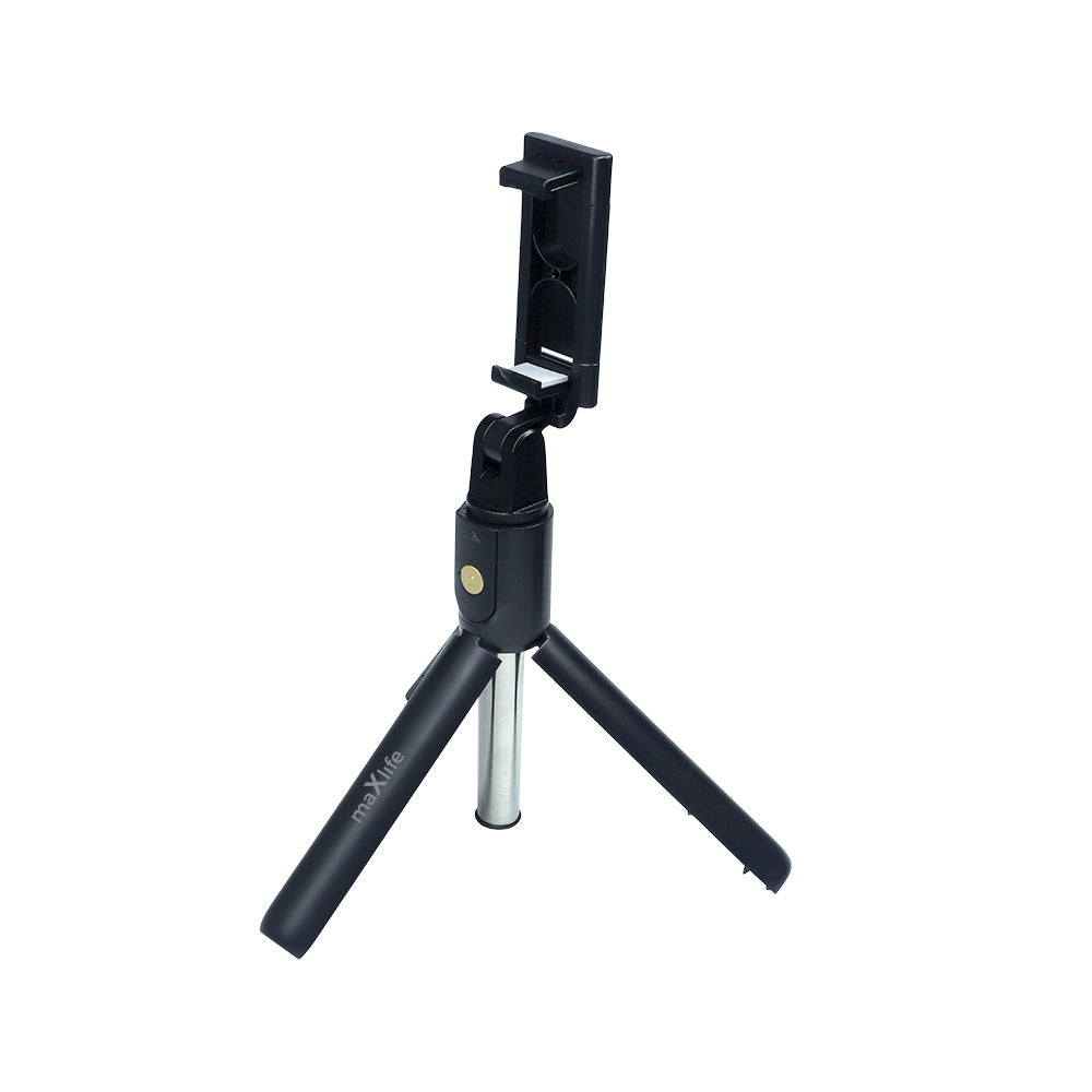Support Maxlife MXST-100 Bluetooth selfie stick tripod noir