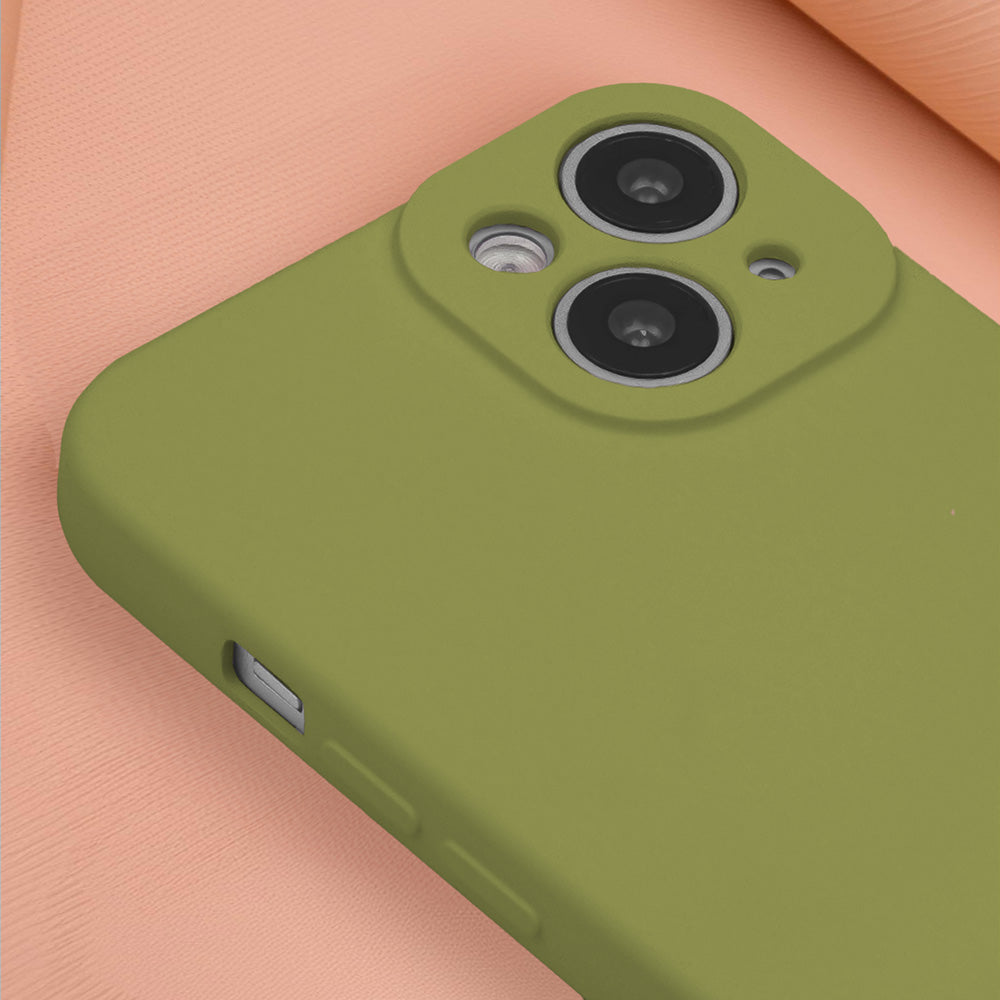 Silicon case for Xiaomi Redmi A3 4G (Global) olive