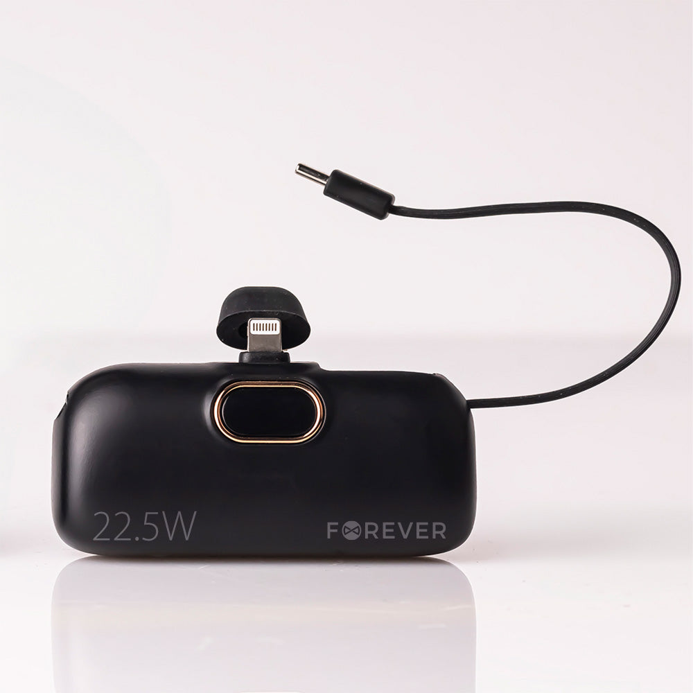 Chargeur portable Forever MTB-100 22.5W 5000 mAh Lightning noir