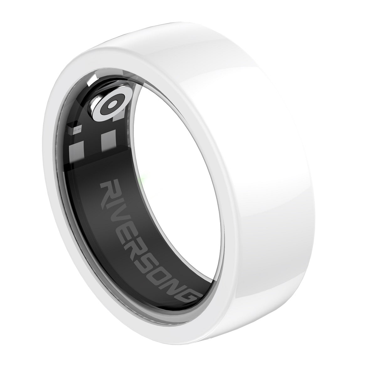 Riversong smart ring Trinity white SR01 size 8 diameter inside 18mm