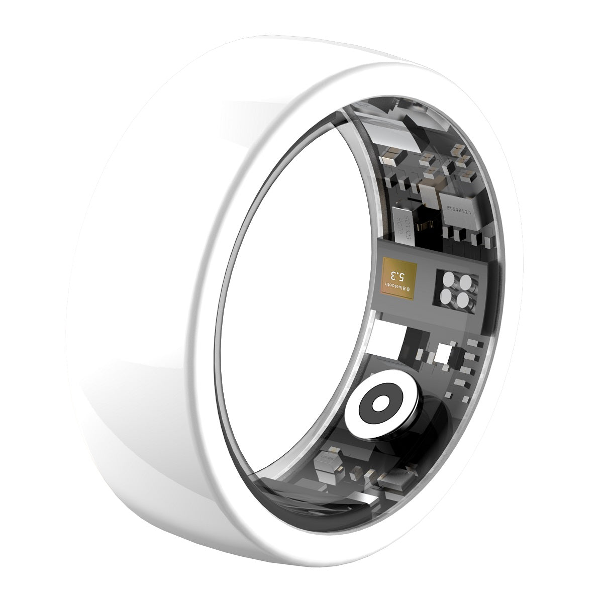 Riversong smart ring Trinity white SR01 size 8 diameter inside 18mm