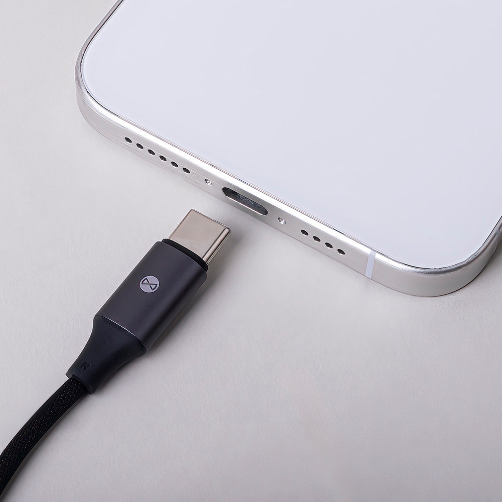 Adaptateur audio Forever AJC-01 jack 3,5 mm vers USB-C noir